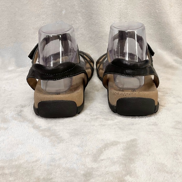 Taos Trophy Sandal in Black Womens Sz 9 - Picture 4 of 9